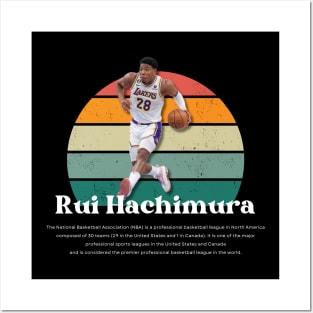 Rui Hachimura Vintage V1 Posters and Art